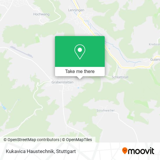 Kukavica Haustechnik map