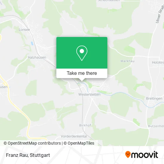 Карта Franz Rau