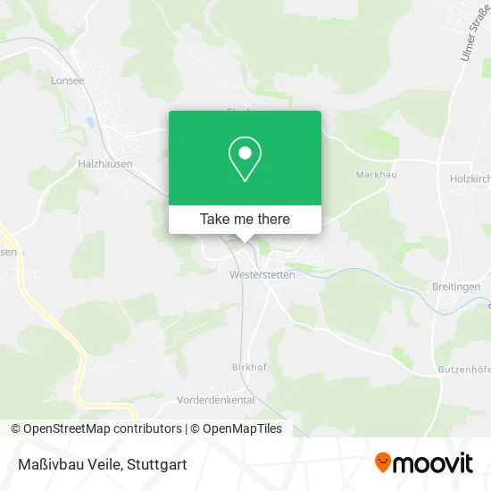 Карта Maßivbau Veile