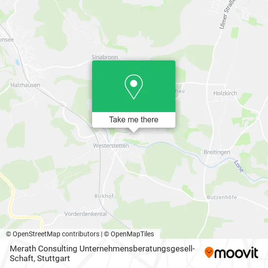 Карта Merath Consulting Unternehmensberatungsgesell- Schaft