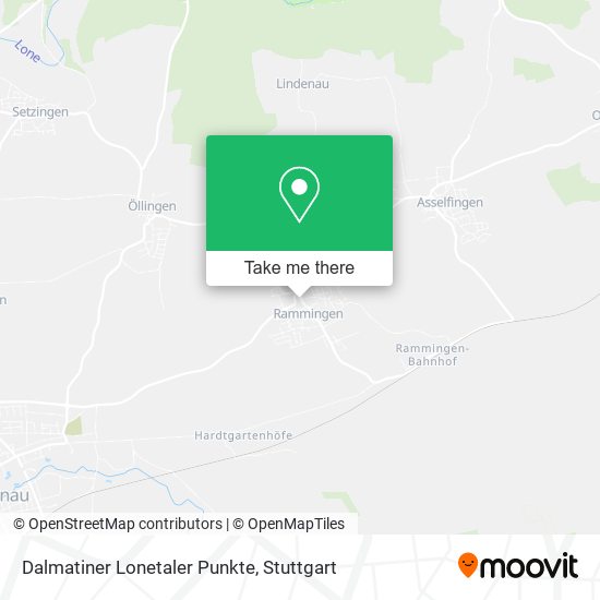 Dalmatiner Lonetaler Punkte map
