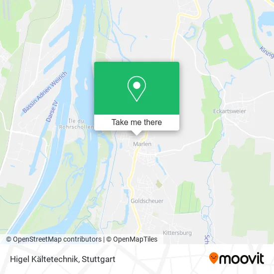 Карта Higel Kältetechnik