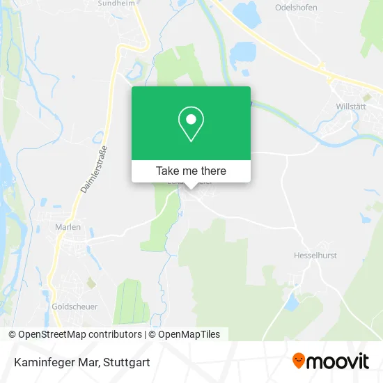 Карта Kaminfeger Mar