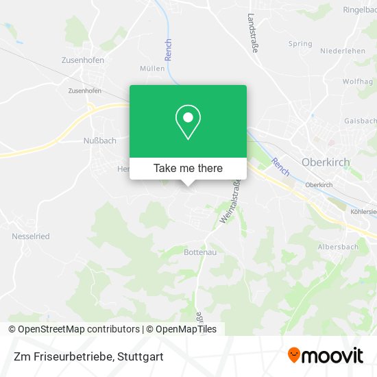 Карта Zm Friseurbetriebe