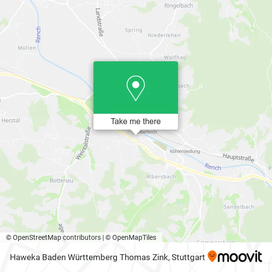 Карта Haweka Baden Württemberg Thomas Zink
