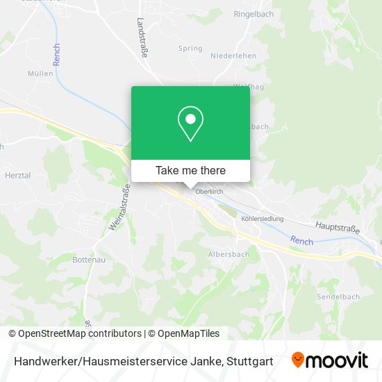 Карта Handwerker / Hausmeisterservice Janke