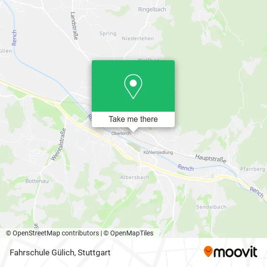 Карта Fahrschule Gülich