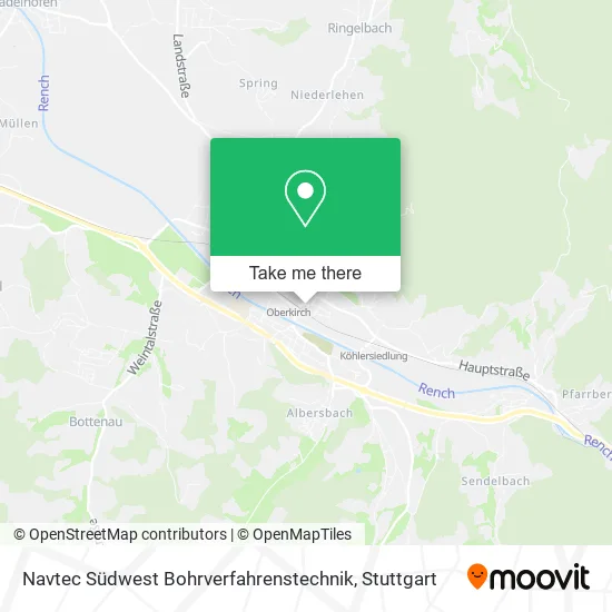 Карта Navtec Südwest Bohrverfahrenstechnik