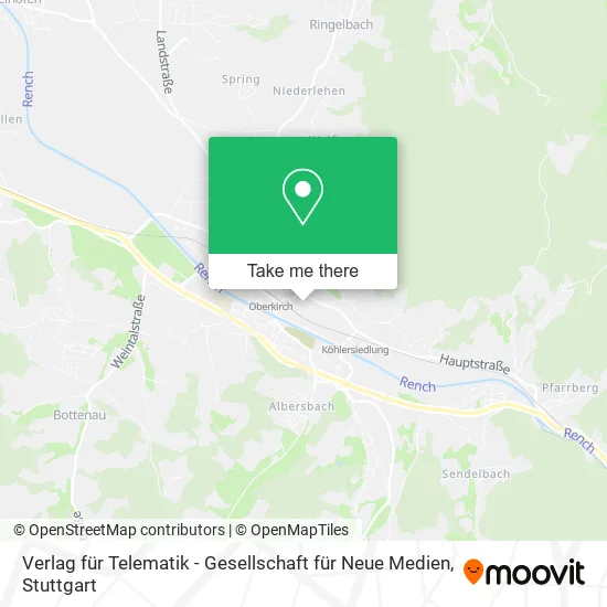 Карта Verlag für Telematik - Gesellschaft für Neue Medien