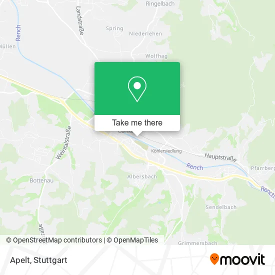 Карта Apelt