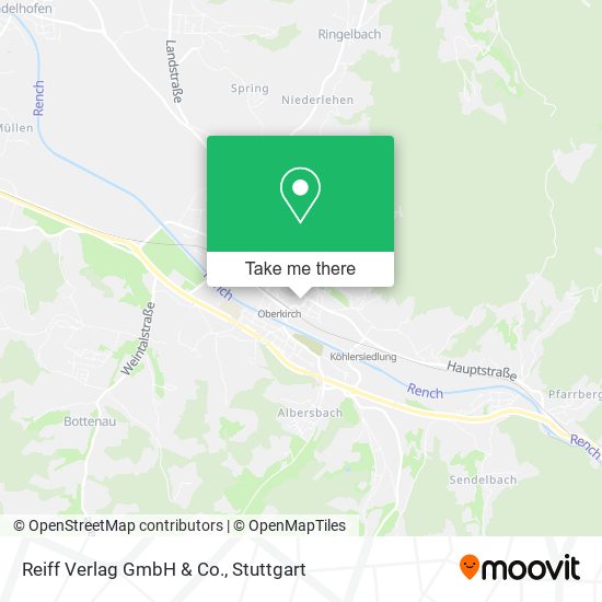 Reiff Verlag GmbH & Co. map