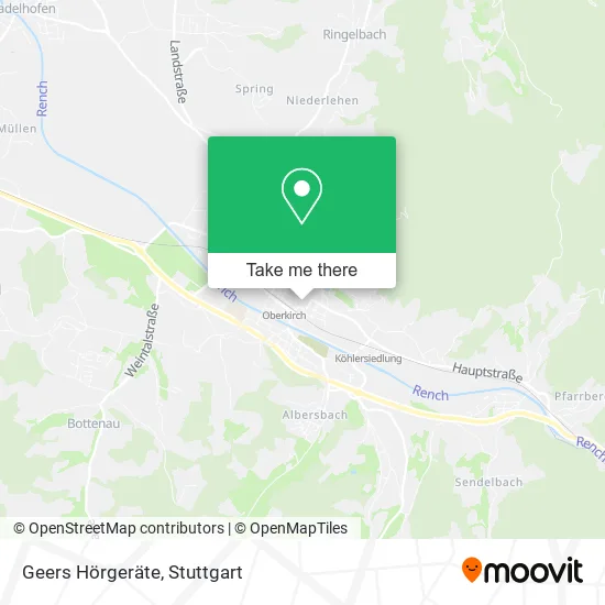 Карта Geers Hörgeräte