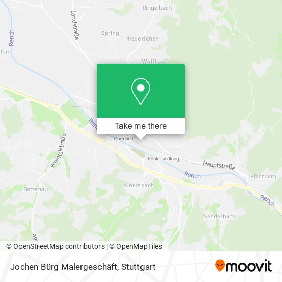 Карта Jochen Bürg Malergeschäft