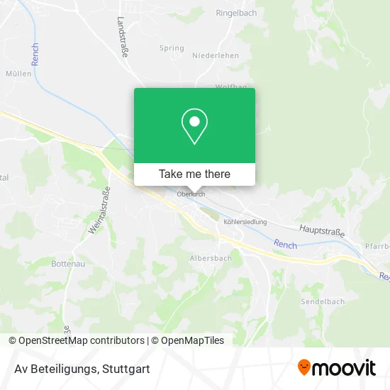 Карта Av Beteiligungs
