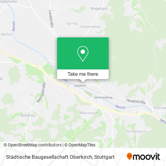 Städtische Baugesellschaft Oberkirch map