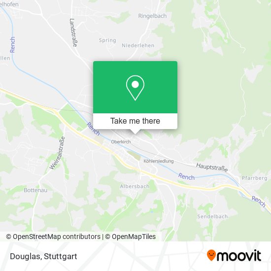 Карта Douglas