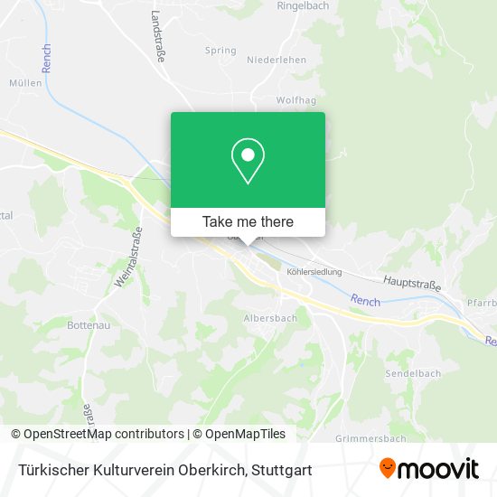 Türkischer Kulturverein Oberkirch map