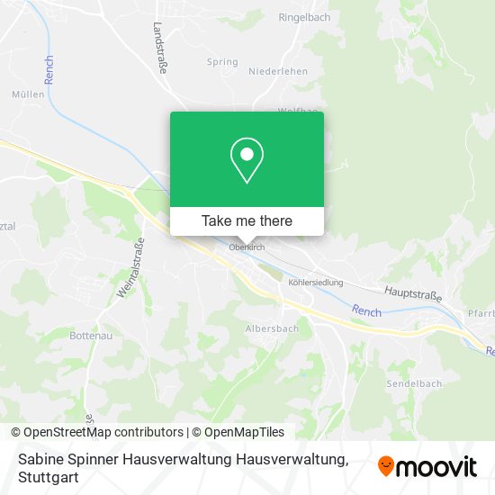 Sabine Spinner Hausverwaltung Hausverwaltung map