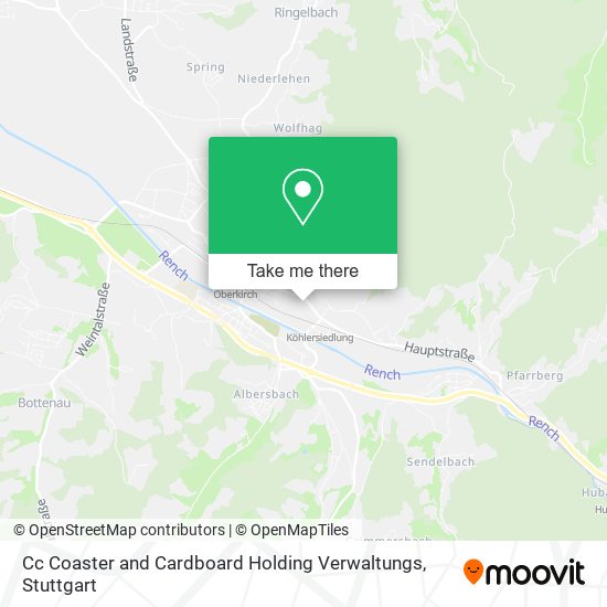 Cc Coaster and Cardboard Holding Verwaltungs map