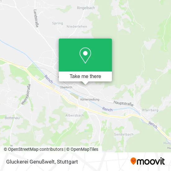 Карта Gluckerei Genußwelt