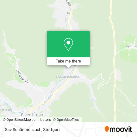 Карта Ssv Schönmünzach