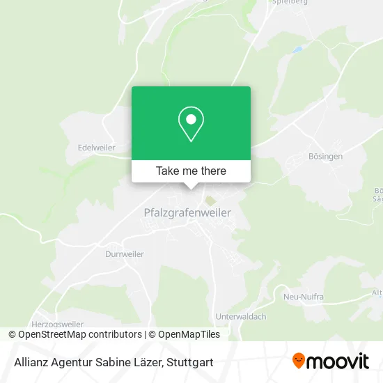Карта Allianz Agentur Sabine Läzer