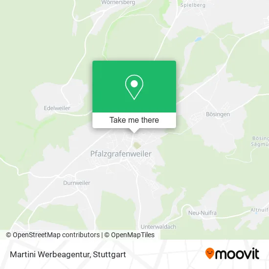 Карта Martini Werbeagentur