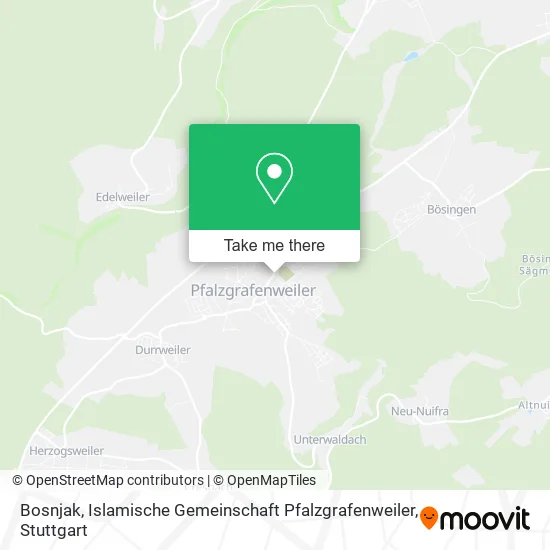 Bosnjak, Islamische Gemeinschaft Pfalzgrafenweiler map