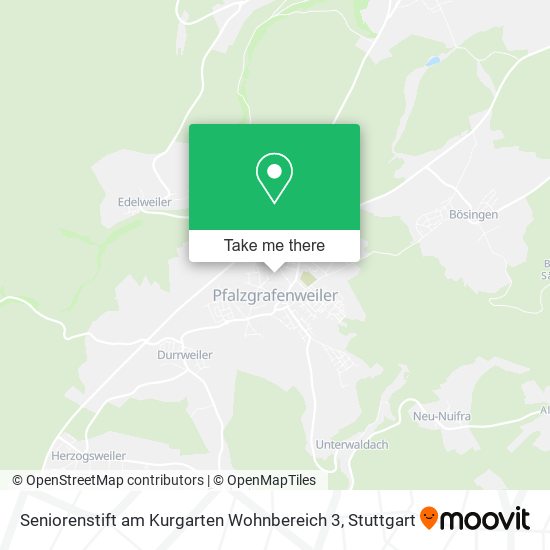 Seniorenstift am Kurgarten Wohnbereich 3 map