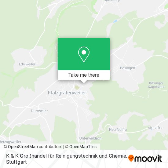 K & K Großhandel für Reinigungstechnik und Chemie map