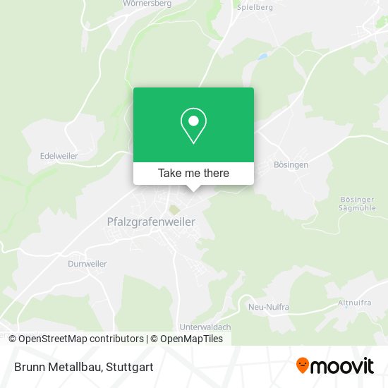 Brunn Metallbau map