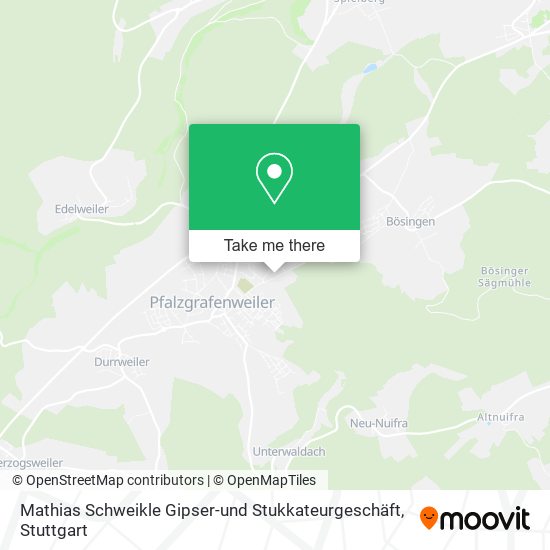 Mathias Schweikle Gipser-und Stukkateurgeschäft map