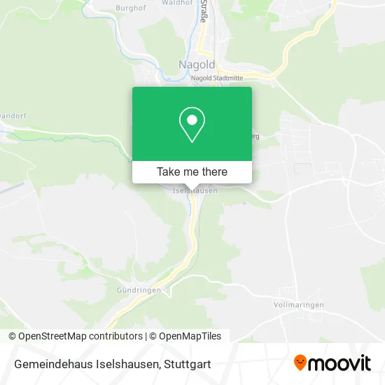 Карта Gemeindehaus Iselshausen