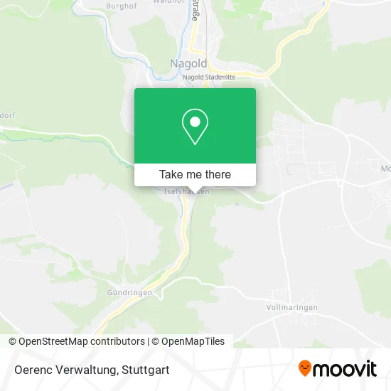 Карта Oerenc Verwaltung