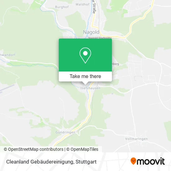 Карта Cleanland Gebäudereinigung