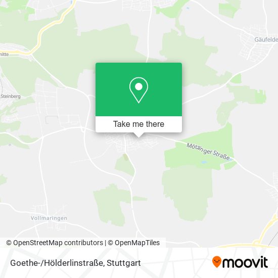 Карта Goethe-/Hölderlinstraße