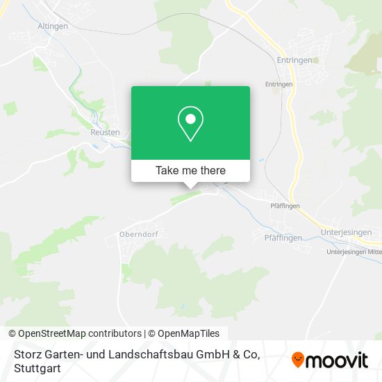 Storz Garten- und Landschaftsbau GmbH & Co map