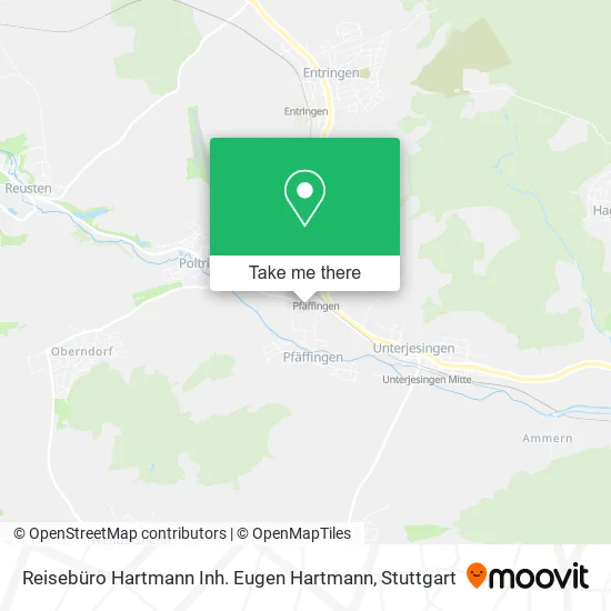 Карта Reisebüro Hartmann Inh. Eugen Hartmann