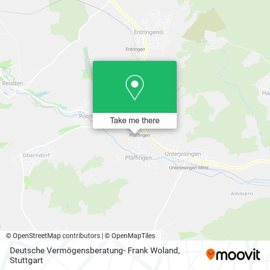 Карта Deutsche Vermögensberatung- Frank Woland