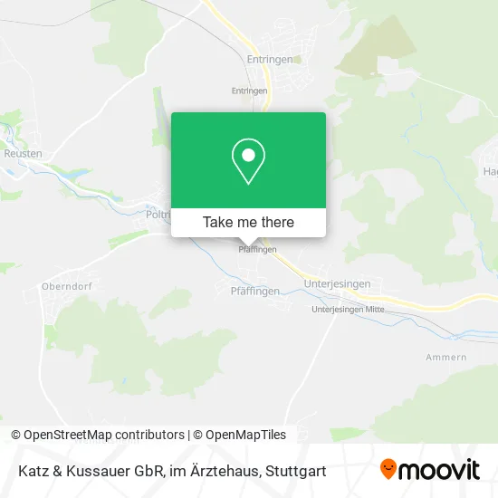 Карта Katz & Kussauer GbR, im Ärztehaus