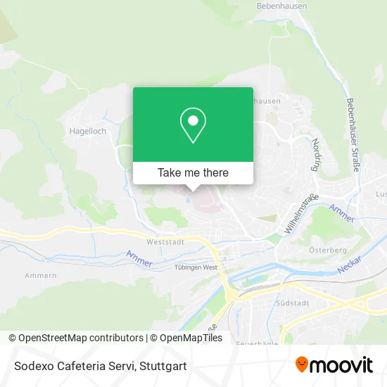 Карта Sodexo Cafeteria Servi