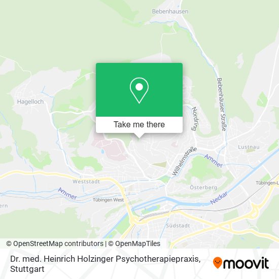 Dr. med. Heinrich Holzinger Psychotherapiepraxis map