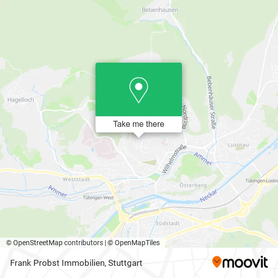 Карта Frank Probst Immobilien