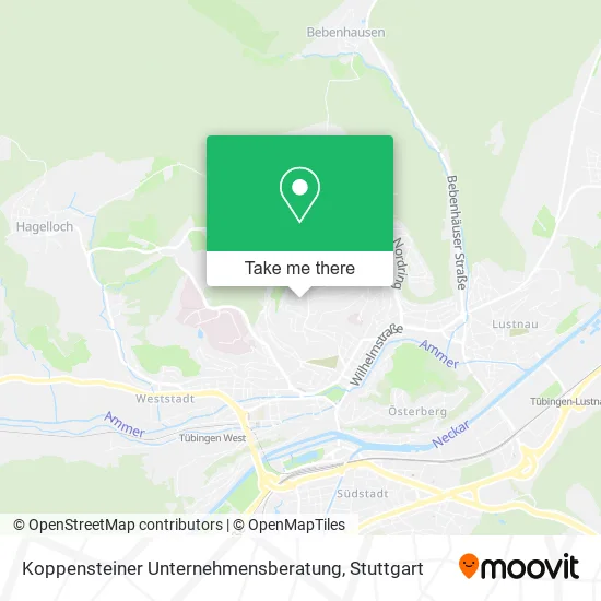 Карта Koppensteiner Unternehmensberatung