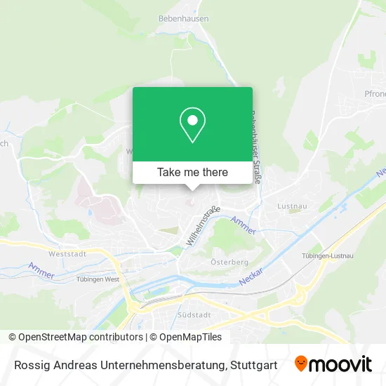 Карта Rossig Andreas Unternehmensberatung