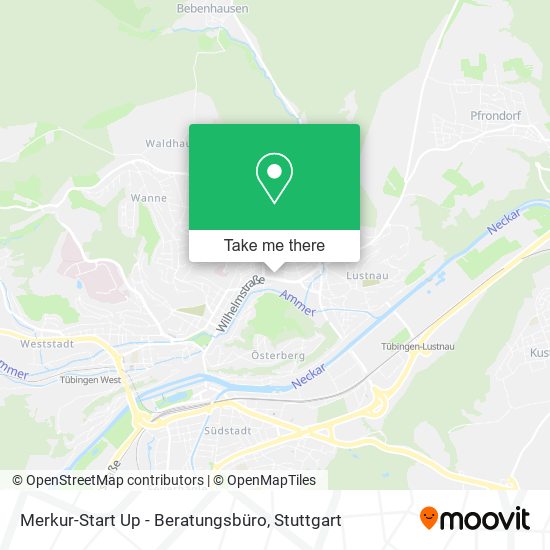 Merkur-Start Up - Beratungsbüro map