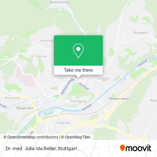 Dr. med. Julia Ida Beller map