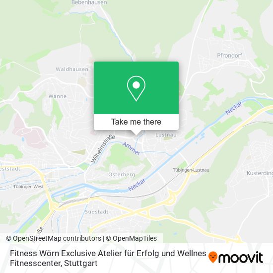 Fitness Wörn Exclusive Atelier für Erfolg und Wellnes Fitnesscenter map