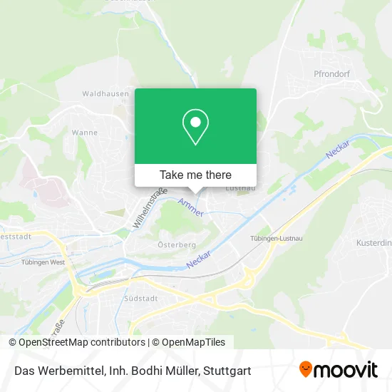 Карта Das Werbemittel, Inh. Bodhi Müller