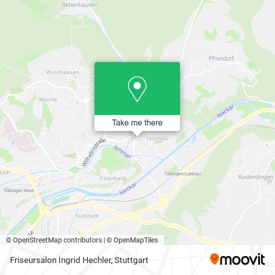 Friseursalon Ingrid Hechler map